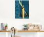 Artland Print op glas New York vintage reisaffiche - Thumbnail 2