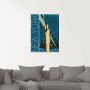 Artland Print op glas New York vintage reisaffiche - Thumbnail 3