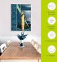 Artland Print op glas New York vintage reisaffiche - Thumbnail 6