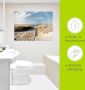 Artland Print op glas Noordzeestrand op Langeoog pier - Thumbnail 5