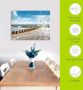 Artland Print op glas Oostzee in verschillende maten - Thumbnail 4