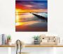 Artland Print op glas Oostzee met mooie zonsopkomst - Thumbnail 2