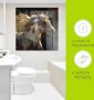 Artland Print op glas Paard in verschillende maten - Thumbnail 5