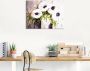 Artland Print op glas Paars papaver In vaas in verschillende maten - Thumbnail 3