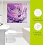 Artland Print op glas Paars Roos in verschillende maten - Thumbnail 5