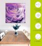 Artland Print op glas Paars Roos in verschillende maten - Thumbnail 6