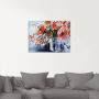 Artland Print op glas Papaver in vaas in verschillende maten - Thumbnail 3