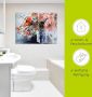 Artland Print op glas Papaver in vaas in verschillende maten - Thumbnail 5