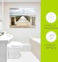 Artland Print op glas Pier in Watt in verschillende maten - Thumbnail 4