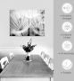 Artland Print op glas Pluizenbol in zwart-wit - Thumbnail 6