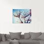 Artland Print op glas Pluizenbol regen abstract - Thumbnail 2