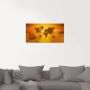 Artland Print op glas Reis om de wereld in verschillende maten - Thumbnail 3