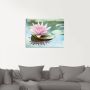 Artland Print op glas Roze waterlelie in verschillende maten - Thumbnail 3