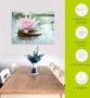 Artland Print op glas Roze waterlelie in verschillende maten - Thumbnail 6