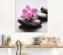 Artland Print op glas Spa-concept met zen stenen en orchidee - Thumbnail 2