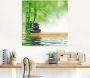 Artland Print op glas Spa concept zen basaltstenen - Thumbnail 3