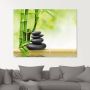 Artland Print op glas Spa concept zen basaltstenen - Thumbnail 2