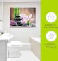 Artland Print op glas Spa concept zen stenen orchideeën - Thumbnail 5