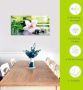 Artland Print op glas Spa stenen bamboe takjes orchidee - Thumbnail 5