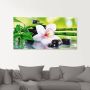 Artland Print op glas Spa stenen bamboe takjes orchidee - Thumbnail 2