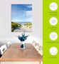 Artland Print op glas Strand met duinen en weg naar het water - Thumbnail 4