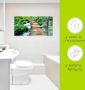 Artland Print op glas Houten brug in verschillende maten - Thumbnail 5