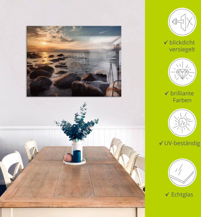 Artland Print op glas Thuiskomst s avonds....