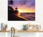 Artland Print op glas Tropisch strand in verschillende maten - Thumbnail 3