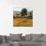 Artland Print op glas Veld in de zomer in verschillende maten - Thumbnail 2