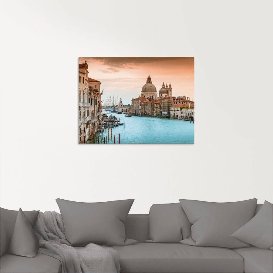 Artland Print op glas Venetië Canal Grande I