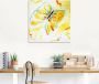 Artland Print op glas Vlinder geel in verschillende maten - Thumbnail 3