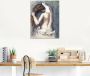 Artland Print op glas Vrouw bij het afdrogen (Femme s'essuyant) in verschillende maten - Thumbnail 2