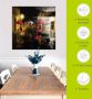 Artland Print op glas Vrouwen bij het inkopen doen in de regen - Thumbnail 5