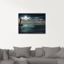 Artland Print op glas Vuurtoren onder verlichting - Thumbnail 3