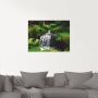 Artland Print op glas Waterval in het groen in verschillende maten - Thumbnail 3