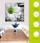 Artland Print op glas Witte bloem in verschillende maten - Thumbnail 5