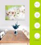 Artland Print op glas Witte orchidee in verschillende maten - Thumbnail 4