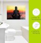 Artland Print op glas Yoga bij zonsondergang - Thumbnail 5
