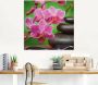 Artland Print op glas Zen basaltstenen en bamboe op hout - Thumbnail 3