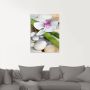 Artland Print op glas Zen orchidee in verschillende maten - Thumbnail 2