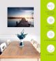 Artland Print op glas Zonnestralen zonsondergang - Thumbnail 5