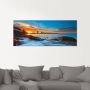 Artland Print op glas Zonsondergang op het strand van Hua-Hin - Thumbnail 2