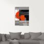 Artland Print op glas Zwart-wit raakt rood versie 4 in verschillende maten - Thumbnail 2