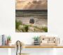 Artland Print op glas Zwarte struik strand op eiland Poel - Thumbnail 3