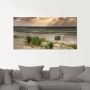 Artland Print op glas Zwarte struik strand op eiland Poel - Thumbnail 2