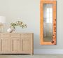 Artland Sierspiegel Bloemen oranje spiegel met lijst voor het hele lichaam wandspiegel met motiefrand landhuis - Thumbnail 2