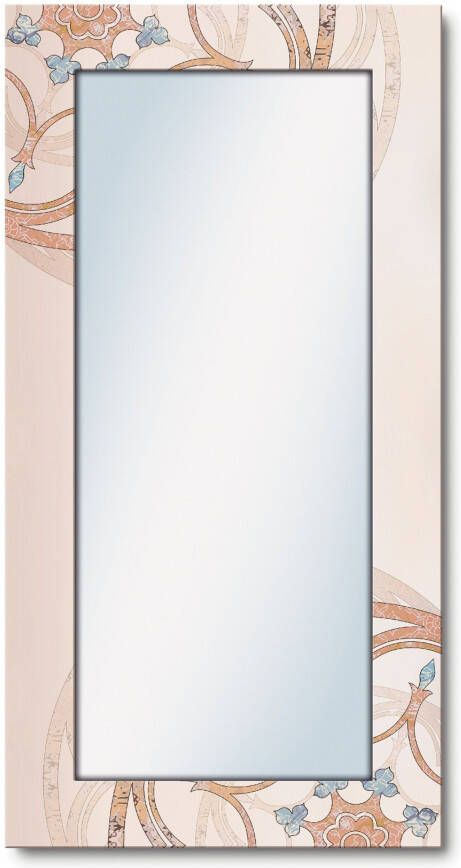 Artland Sierspiegel Boho mandala spiegel met lijst voor het hele lichaam wandspiegel met motiefrand landhuis