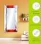 Artland Sierspiegel Creatief element rood Wandspiegel spiegel met lijst voor het hele lichaam met motiefrand halspiegel - Thumbnail 4