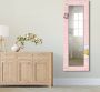 Artland Sierspiegel Madeliefje op roze spiegel met lijst voor het hele lichaam wandspiegel met motiefrand landhuis - Thumbnail 2