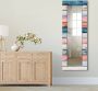 Artland Sierspiegel Veelkleurige houten planken spiegel met lijst voor het hele lichaam wandspiegel met motiefrand landhuis - Thumbnail 3